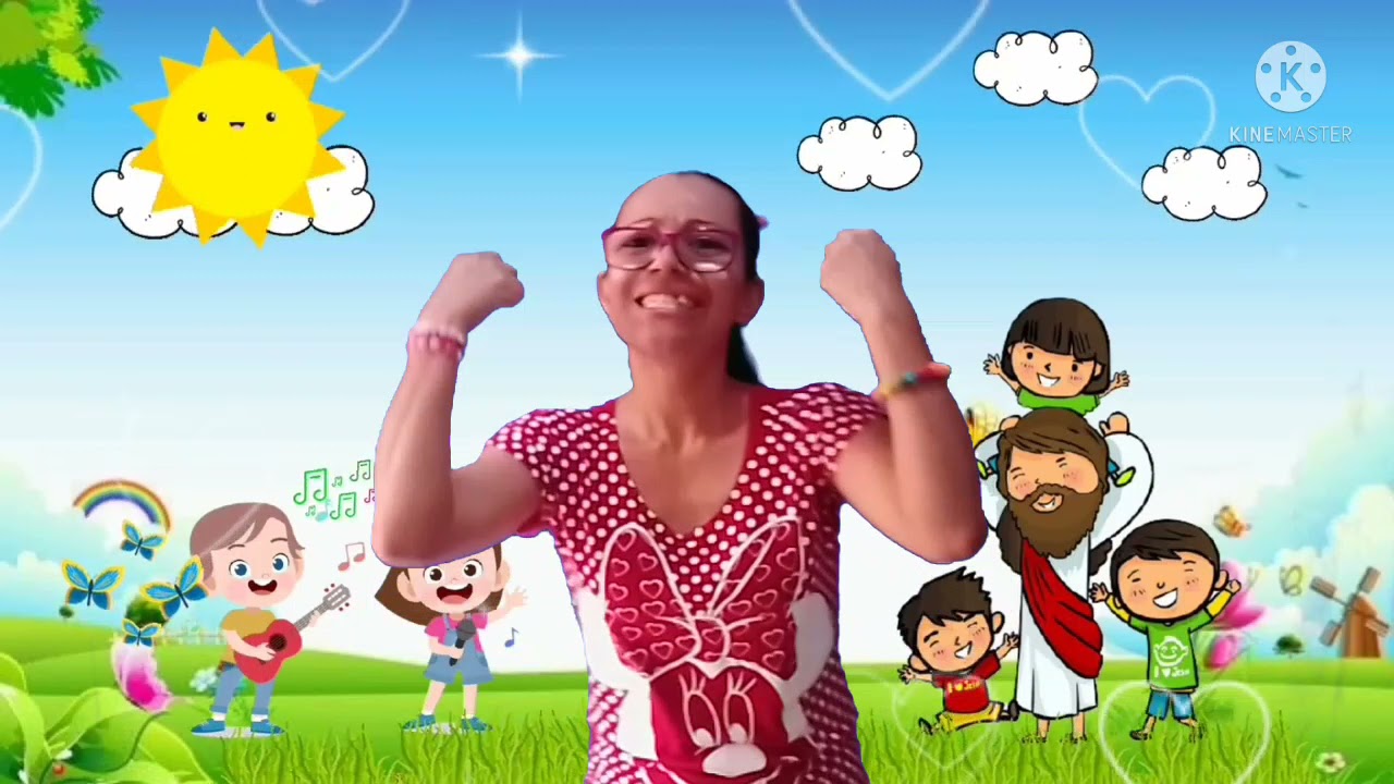 Coreografia infantil O Nome de (Jesus é Doce)