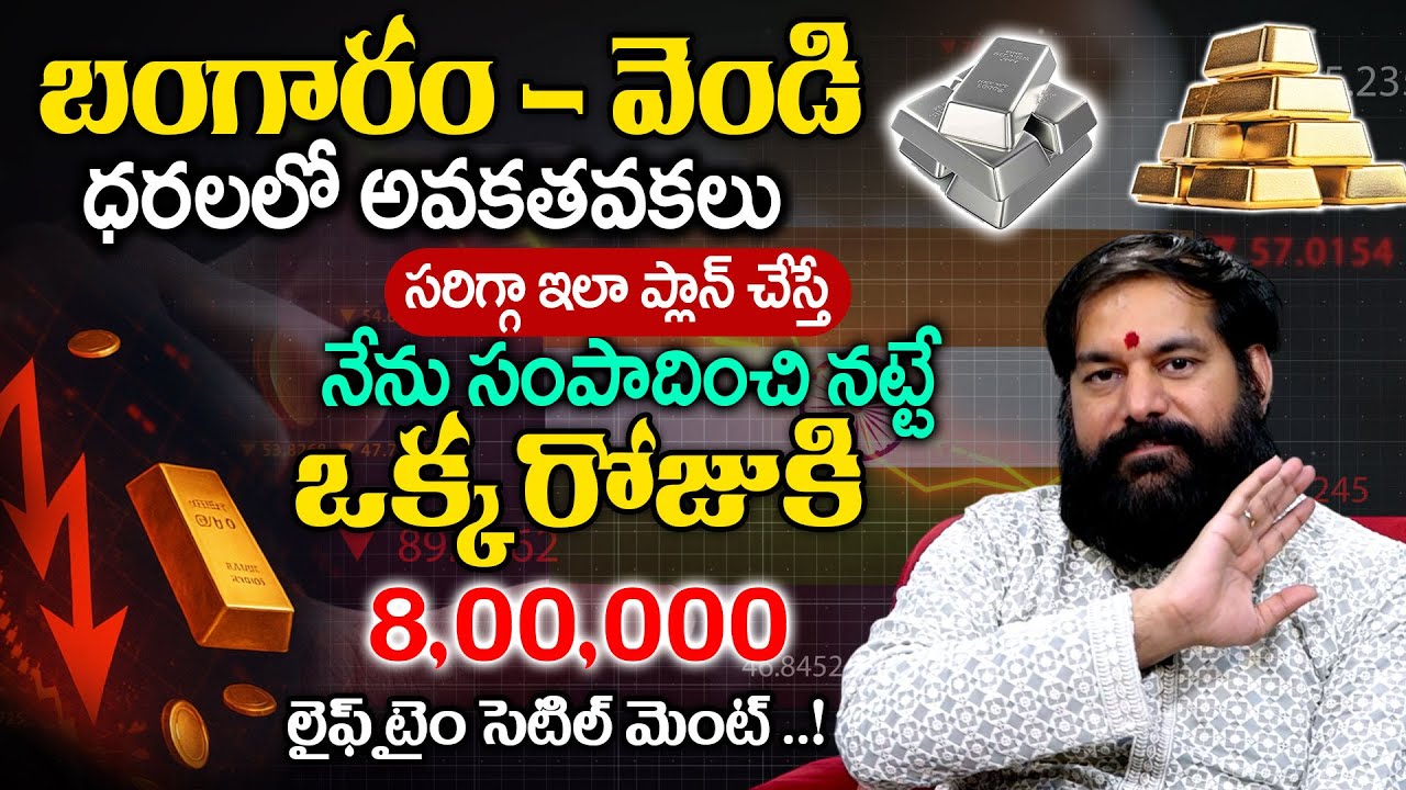 Astrologer Pradeep Joshi Gold & Silver Prediction | Gold Market Prediction | Anchor Geethanjali