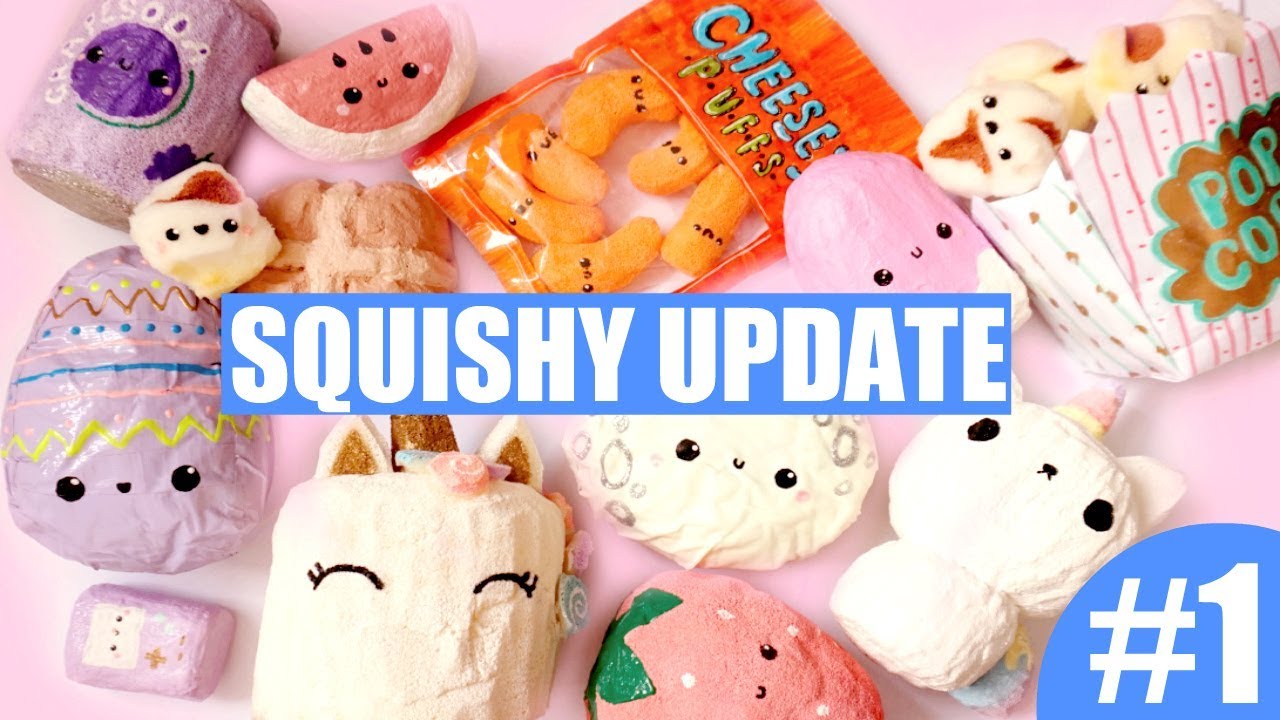 HOMEMADE SQUISHY UPDATE #1