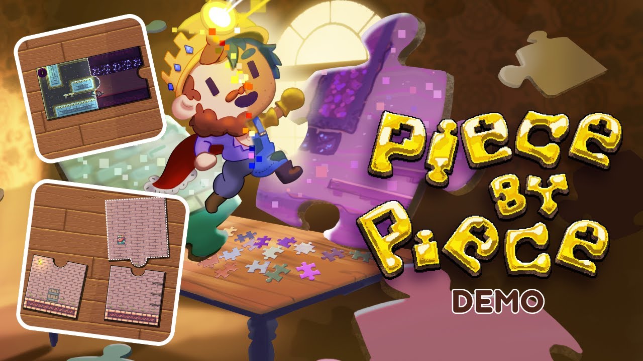 PUZZLE PLATFORMER? 🧩 | Piece By Piece | Demo