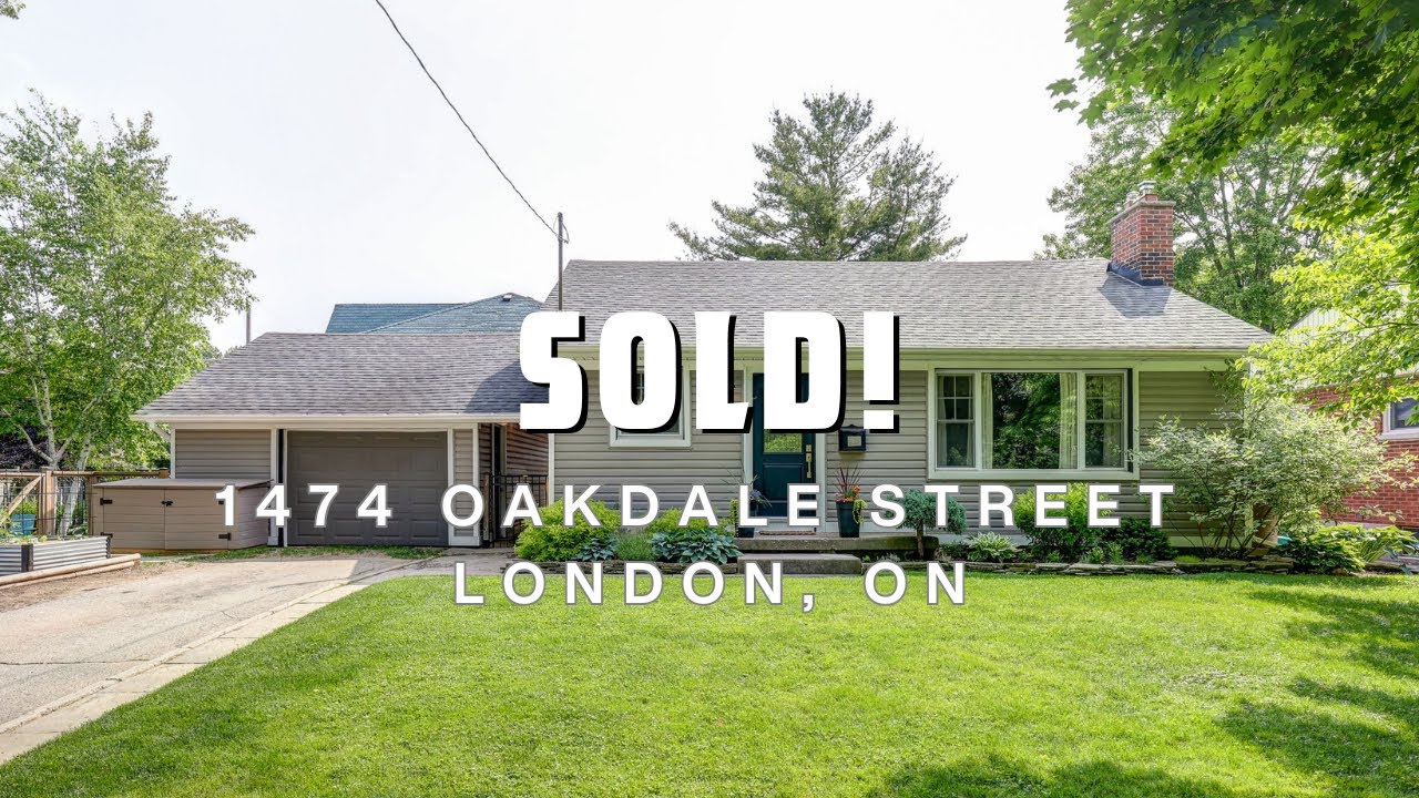 SOLD: 1474 Oakdale St, London, ON