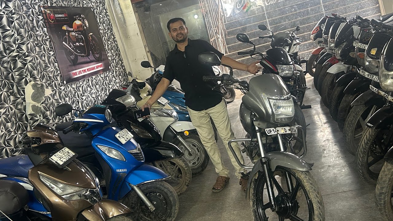 Second hand bike /Scooty available at cheapest price in Delhi NCR /Used Bike Showroom in Surajpur🔥🔥