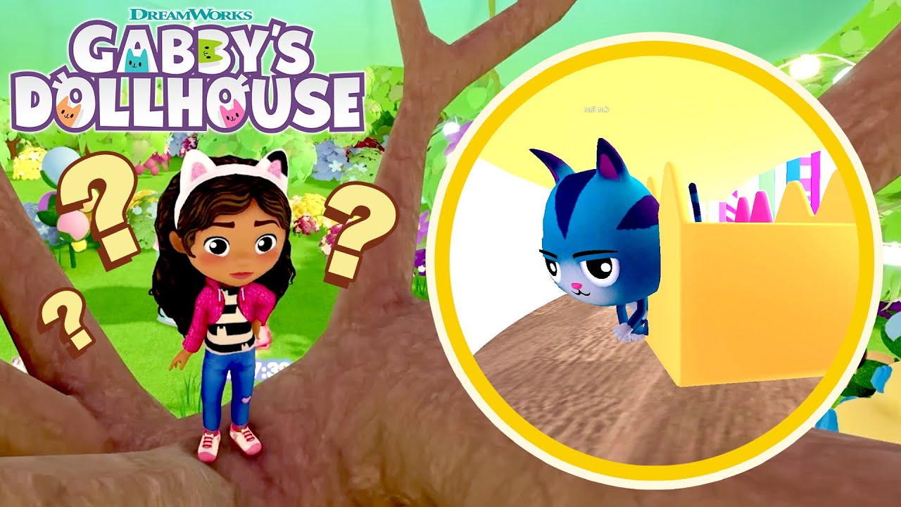 CatRat Breaks Down ALL of the BEST Hiding Spots in Gabby's Dollhouse ROBLOX!