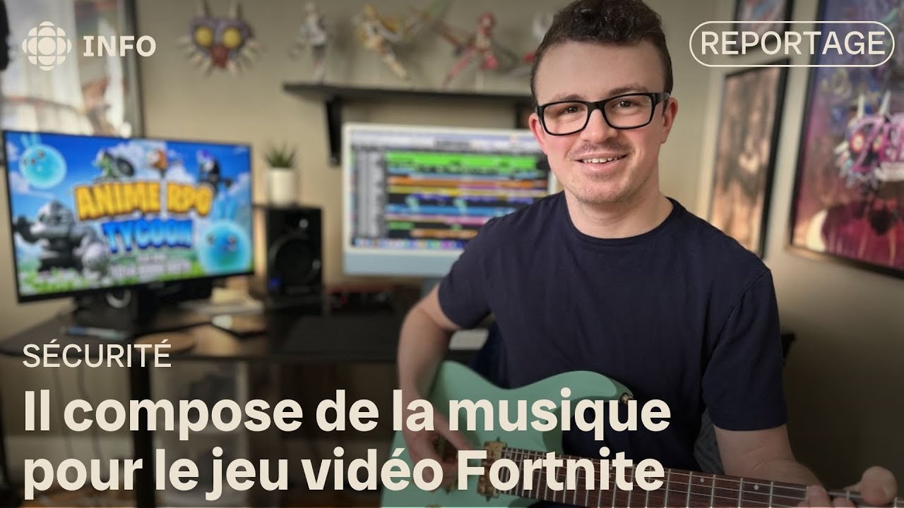 Gabriel Plourde a compos&eacute; pour le tr&egrave;s populaire jeu Fortnite