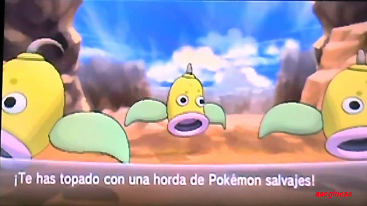 Pokemon X Capturando Shiny Gligar 236 hordas, otro Gligar 154 hordas y Weepimbell 60 hordas