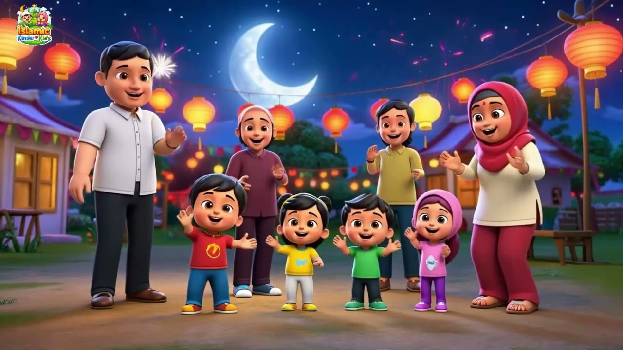 Chaand Raat Ayee! 2026 🌙 | Fun Kids Eid Celebration Song