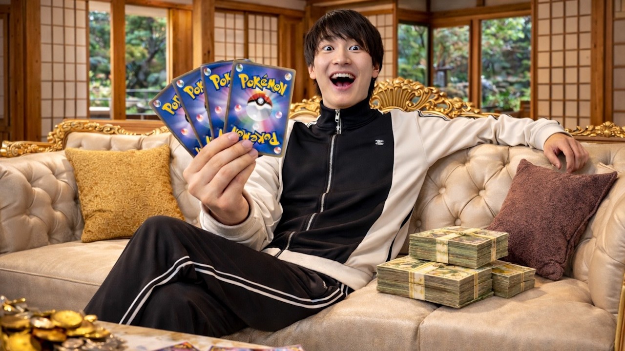ポケモンくじの大当たりを即売りして高級ソファを買ってやるぜ！