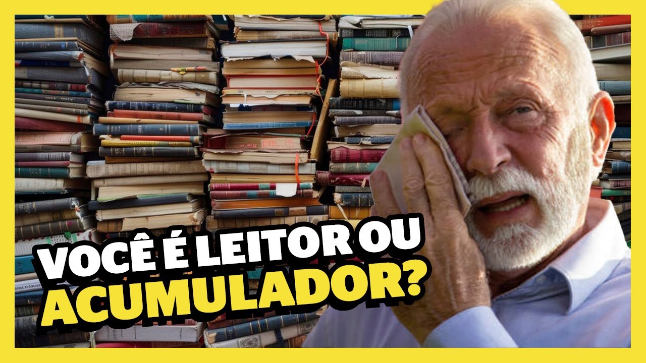VOCÊ É UM ACUMULADOR COMPULSIVO DE LIVROS?