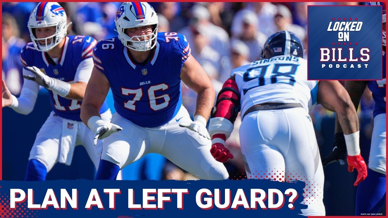 Buffalo Bills Facing TOUGH Decisions at Left Guard with David Edwards' Future in Question