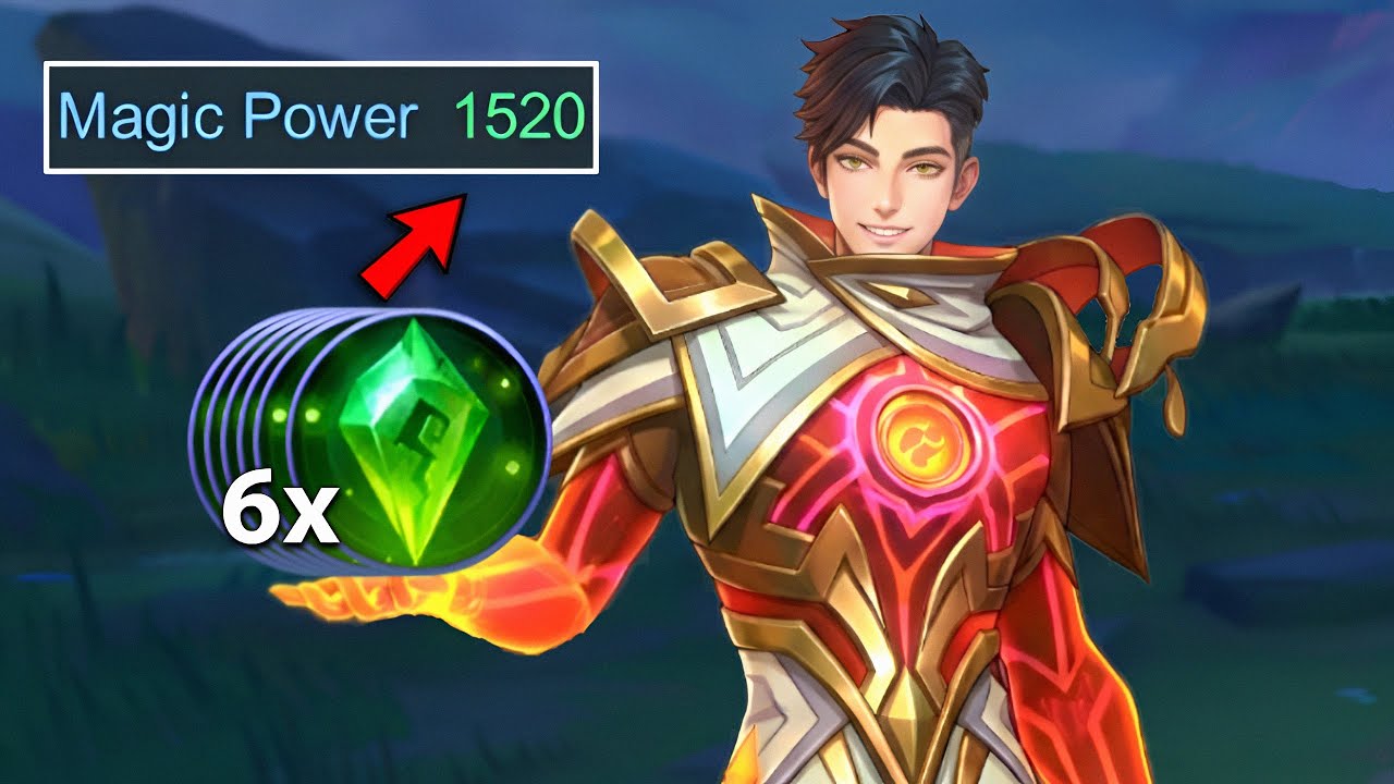 HIGHEST DAMAGE?!! GUSION 6X HOLY CRYSTAL IS TOTALLY UNDERRATED🔥 -MLBB
