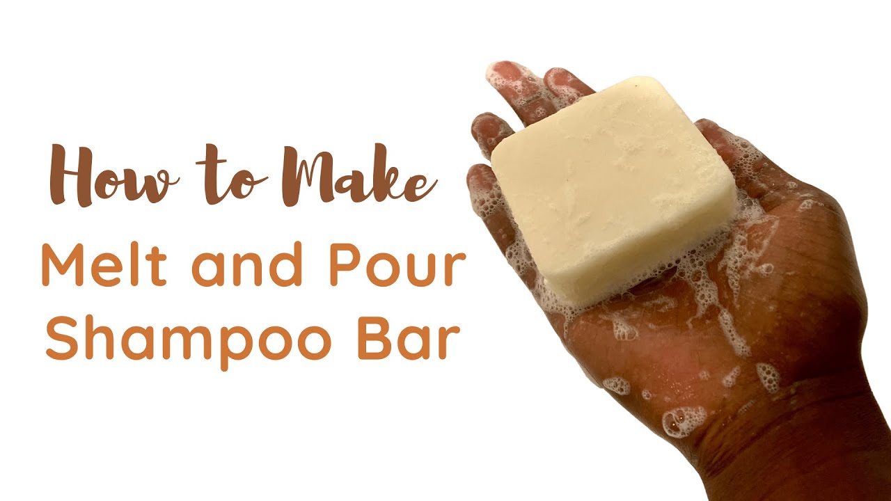 How to Make a Melt and Pour Shampoo Bar