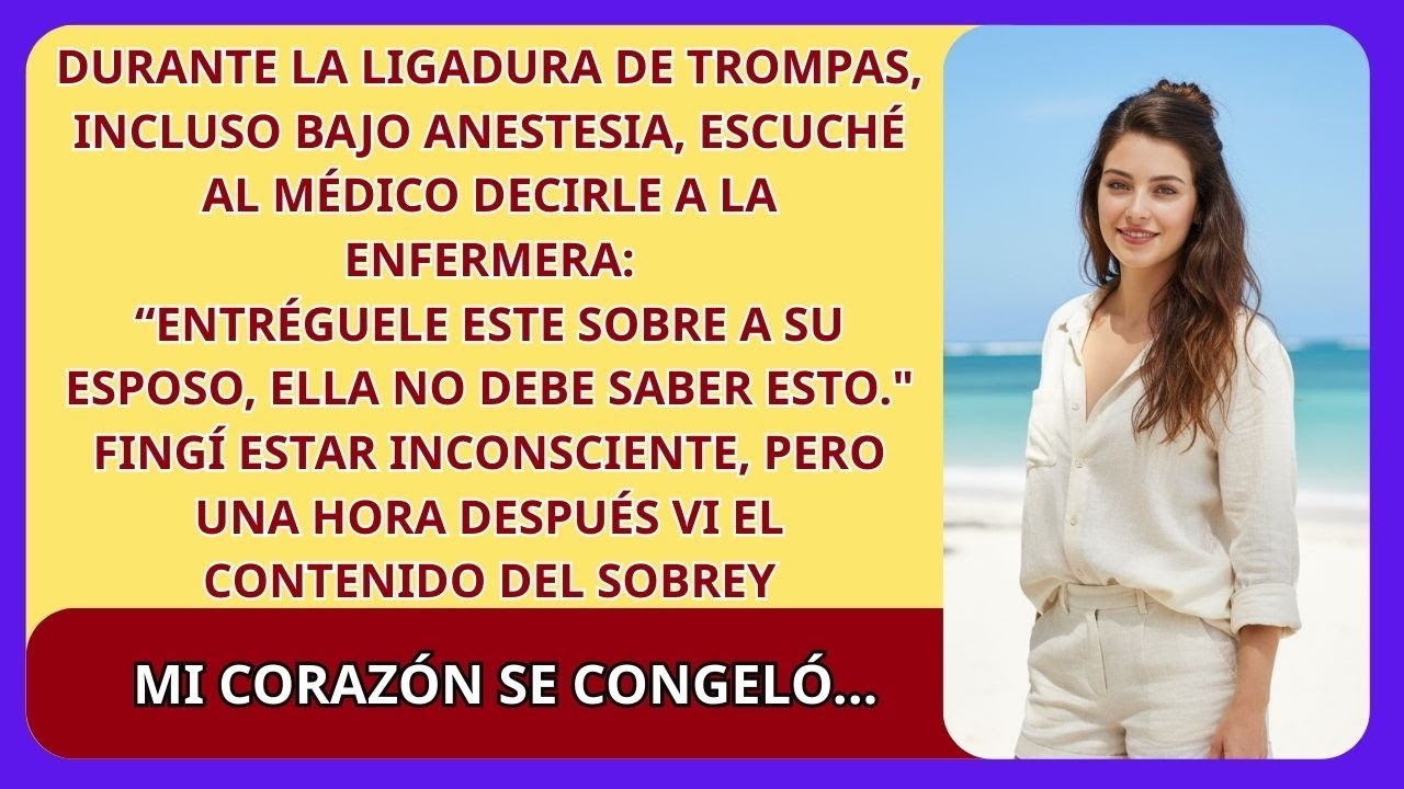 La anestesia no hizo efecto y escuché cirujano revelar 10 años de mentiras que mi marido ocultaba…