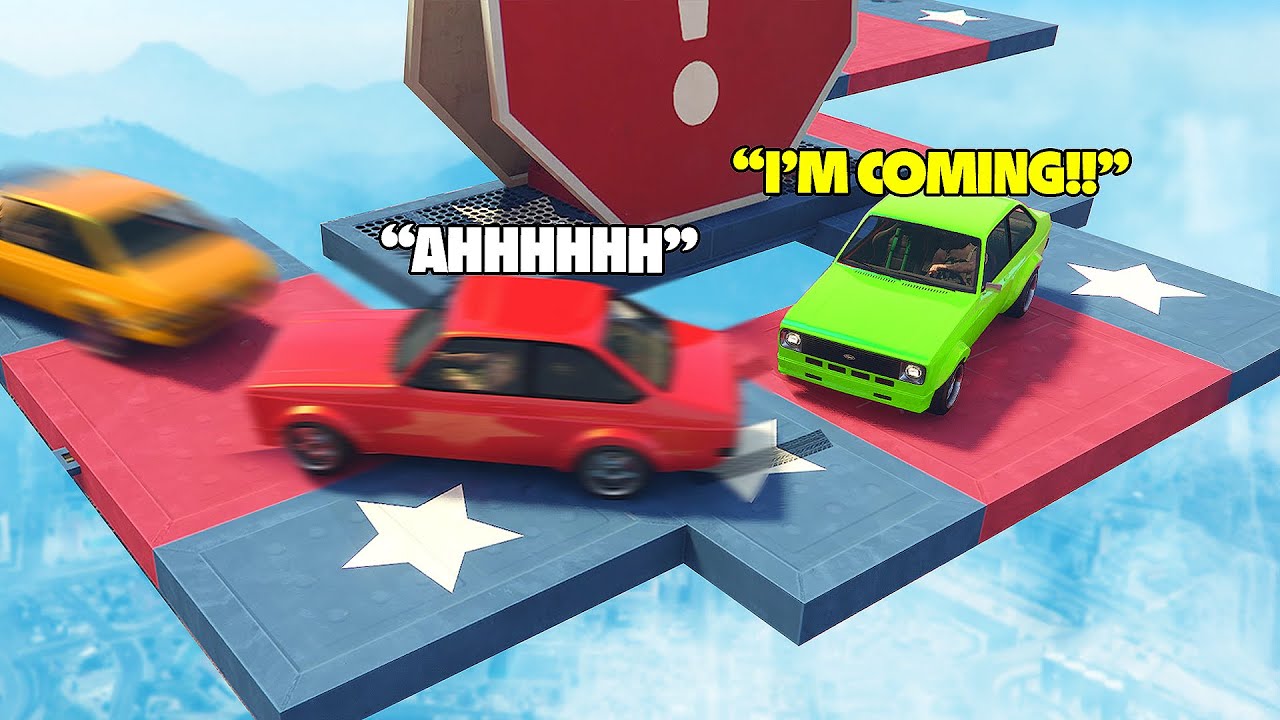 He Spent This Entire GTA 5 Race Chasing Me..