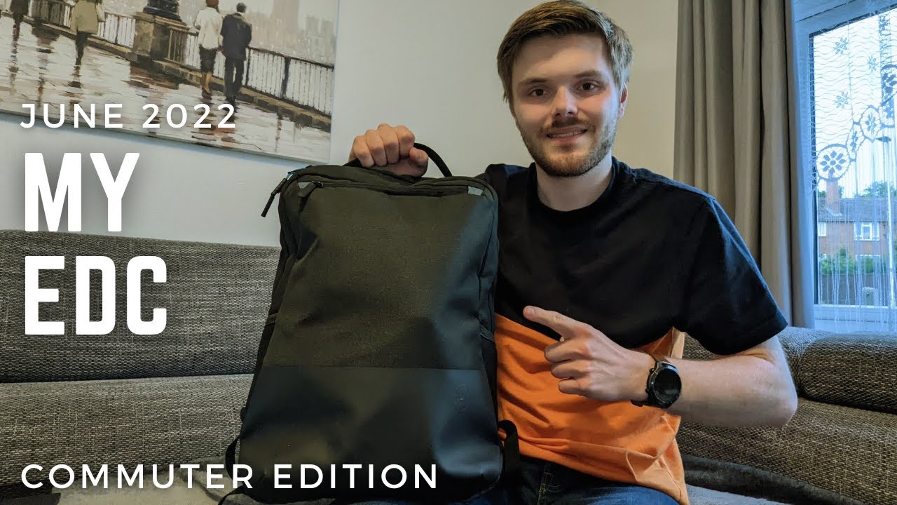What's In My Tech Backpack - Commuting EDC June 2022