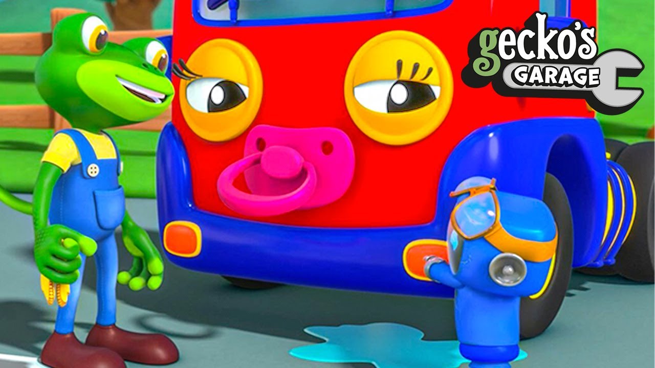 Baby Truck's Pink Dummy｜Gecko's Garage｜Funny Cartoon For Kids｜Learning Videos For Toddlers
