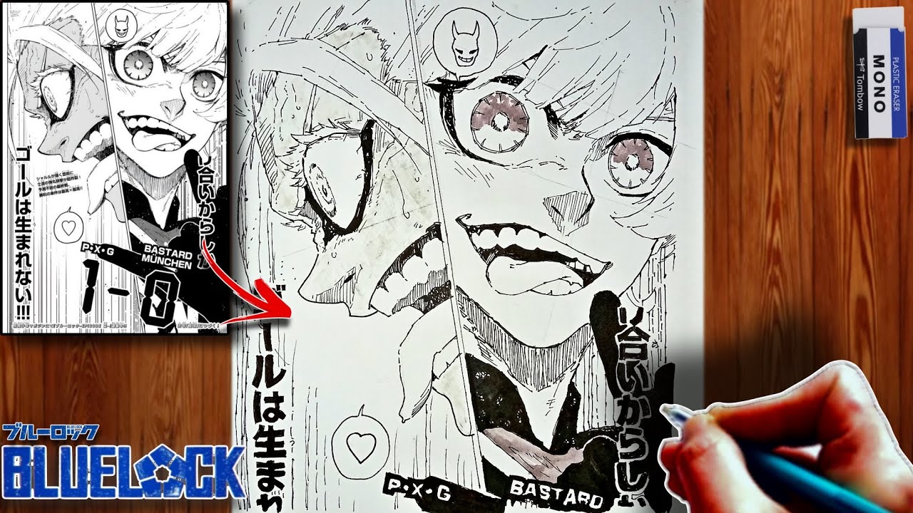 How to Draw Shidou and Charles | Blue Lock | ブルーロック | Step-by-Step Tutorial