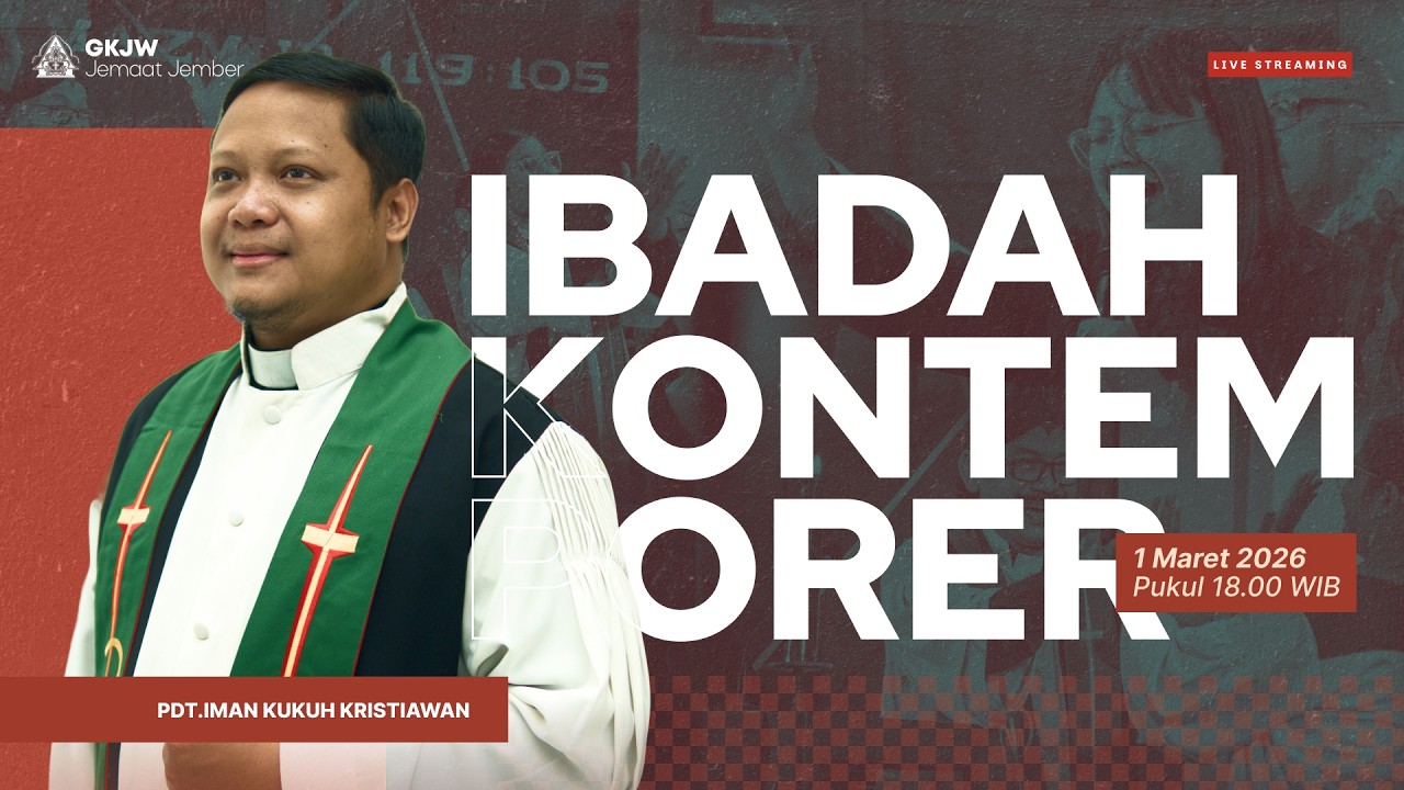 Ibadah Kontemporer GKJW Jember | Minggu, 1 Maret 2026