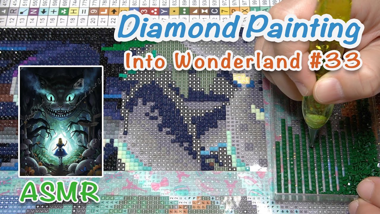 ASMR Diamond Painting [DAC] - Into Wonderland #33