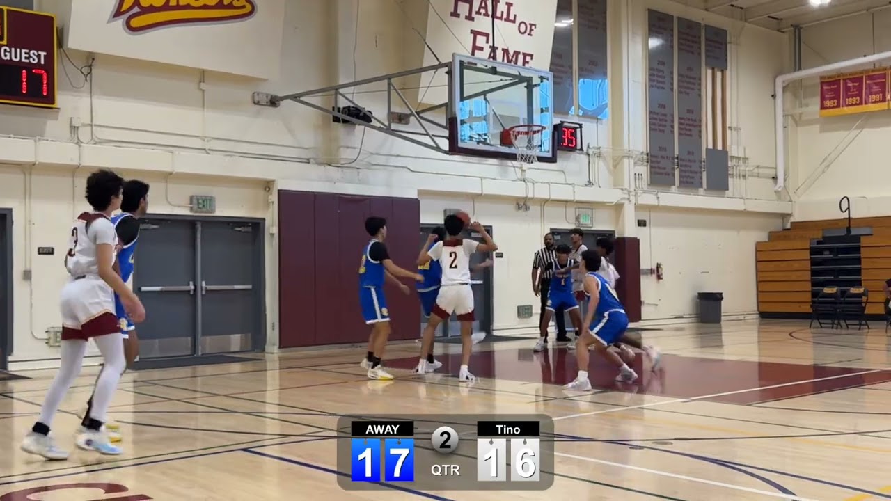 Tino JV: 2026 Jan 23 vs Santa Clara