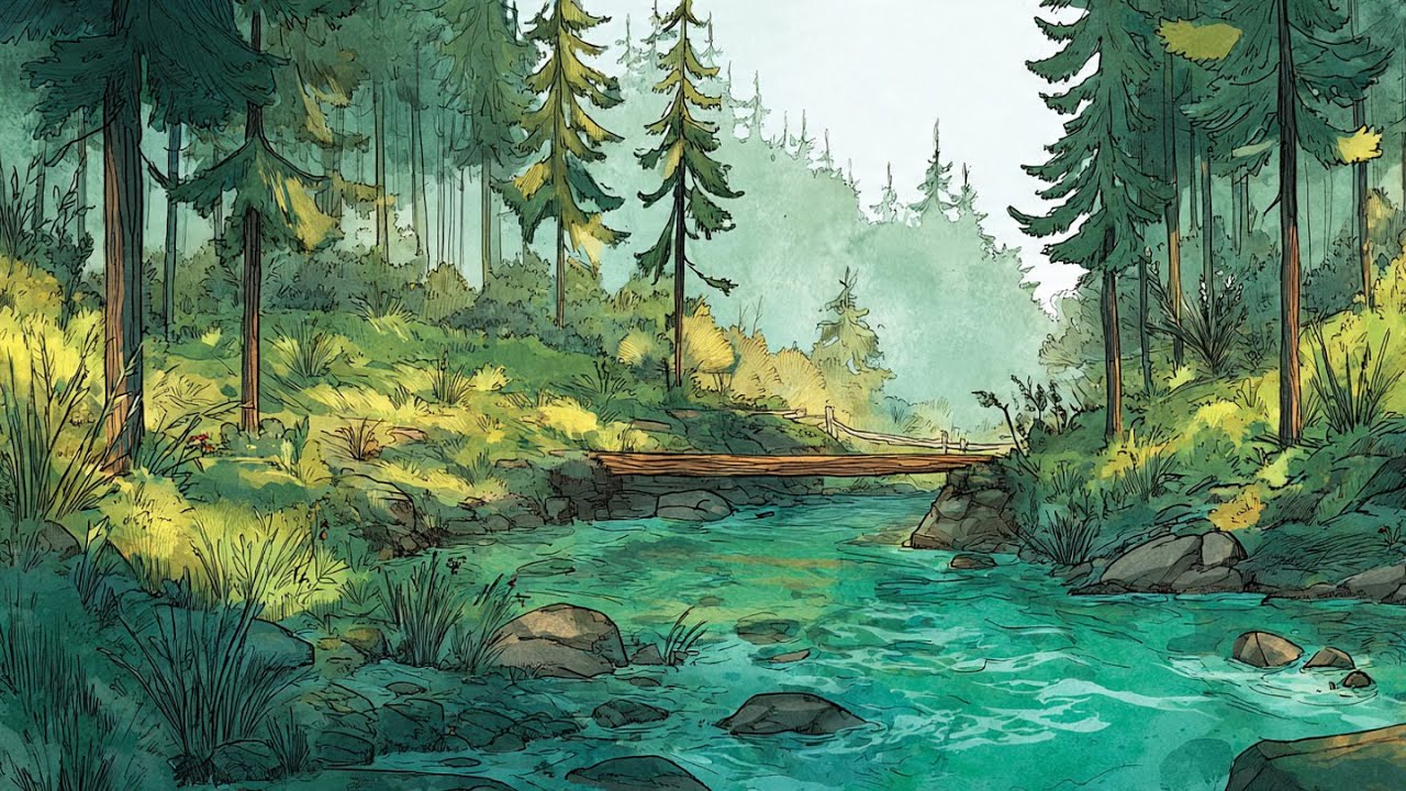 Forest Morning Chill 🌿 | Gentle Acoustic Music for Study & Focus, Vol. 3