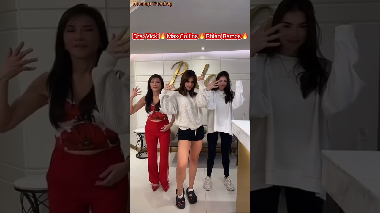 Dra. Vicki🔥Max Collins🔥Rhian🔥 Sets The Mood On Fire🤗