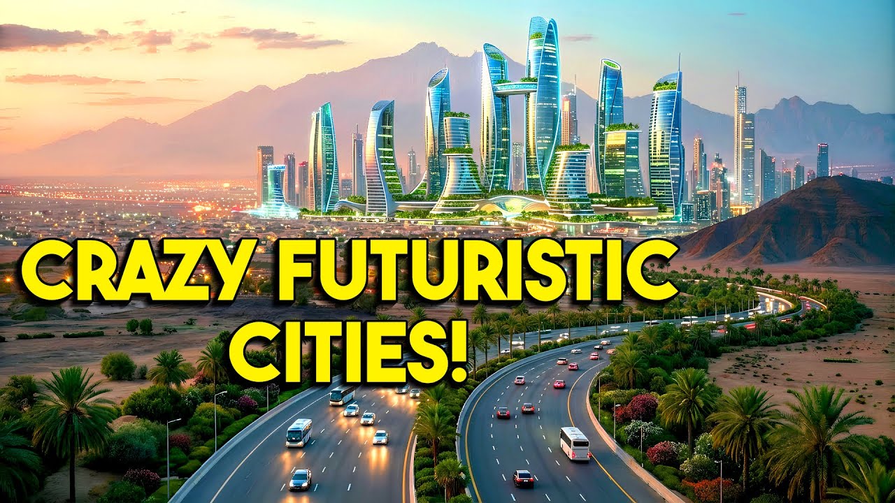 Самые футуристические города, которые вас поразят!