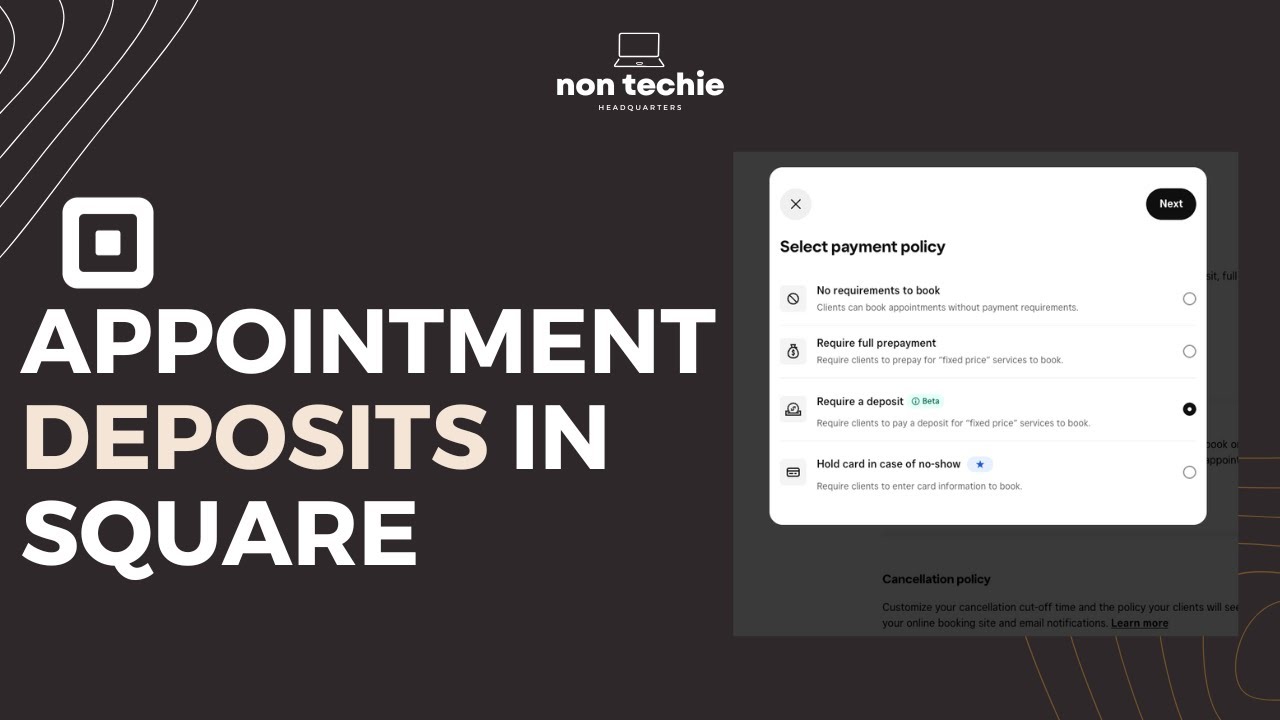 Сократите количество отмен записей с помощью предоплаты через Square Appointment | Пошаговая инст...