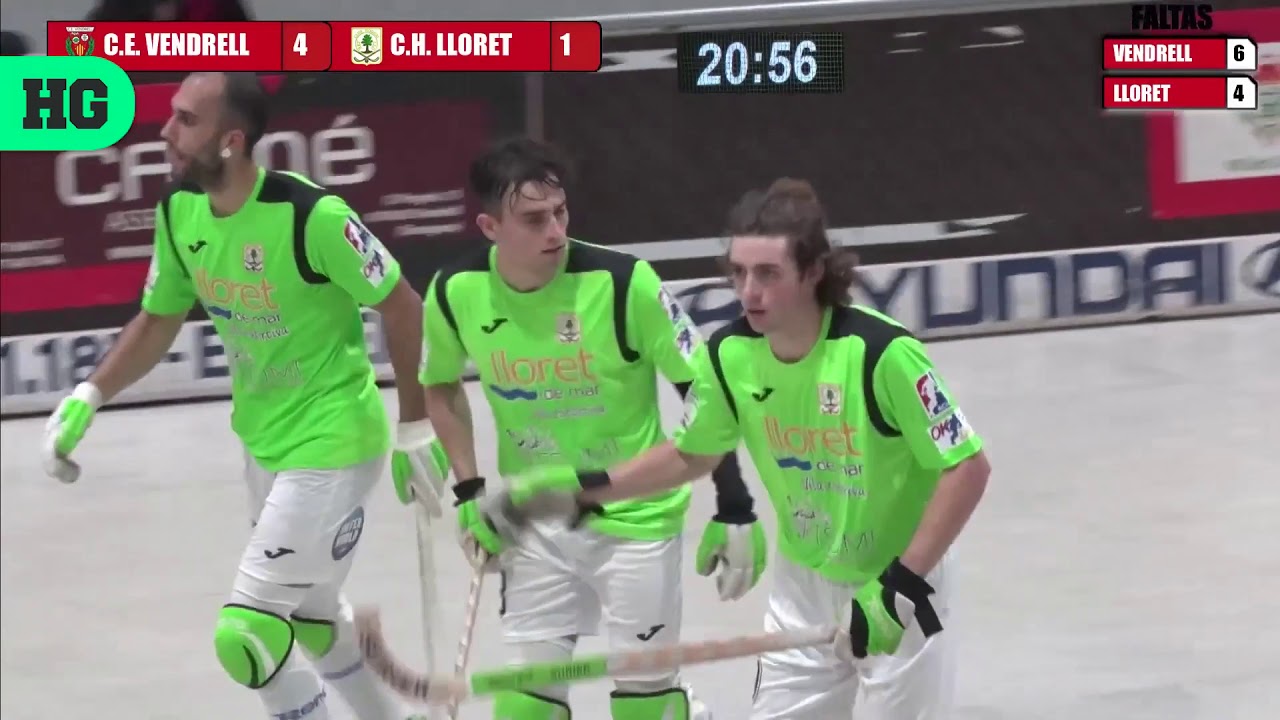 Highlights | CE Vendrrell 5-5 CH Lloret | OK Liga 20/21 - Jor. 8