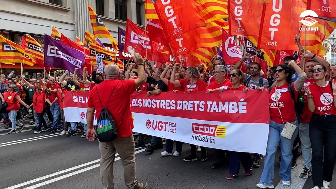 Segon dia de vaga al sector del Metall de Barcelona