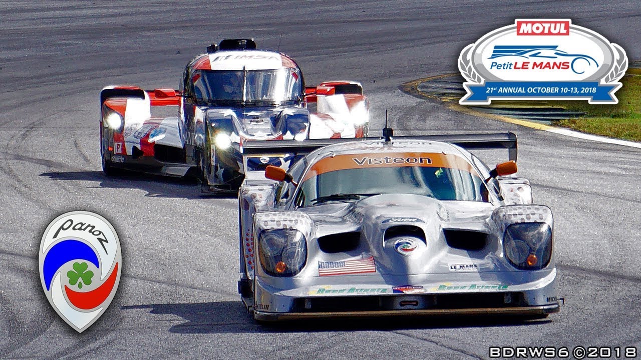 Panoz GTR1 & DeltaWing @ 2018 Petit Le Mans.