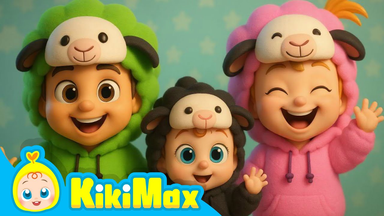 [KikiMax Family] 🐑Baa Baa Black Sheep | Preschool Songs | Nursery Rhymes & Kids Songs