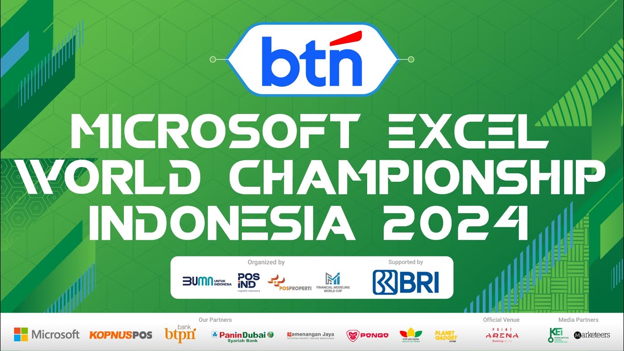 Microsoft Excel World Championship Indonesia 2024 (Excel Esports)