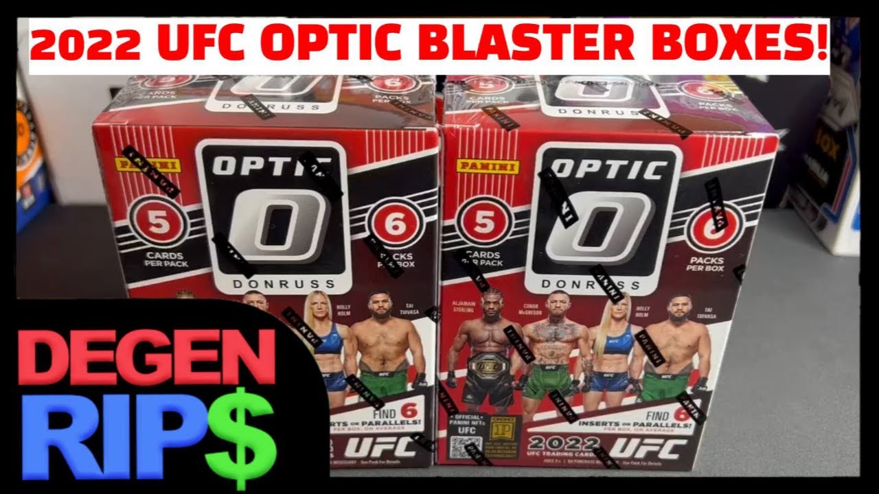 Case Hit! 2022 Optic UFC Blaster Box Review!