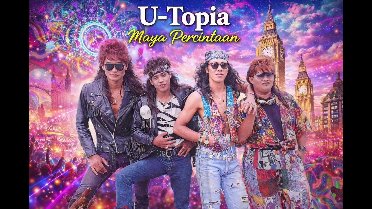 U-Topia – Maya Percintaan (Psychedelic Britpop Dance Rock Cover)