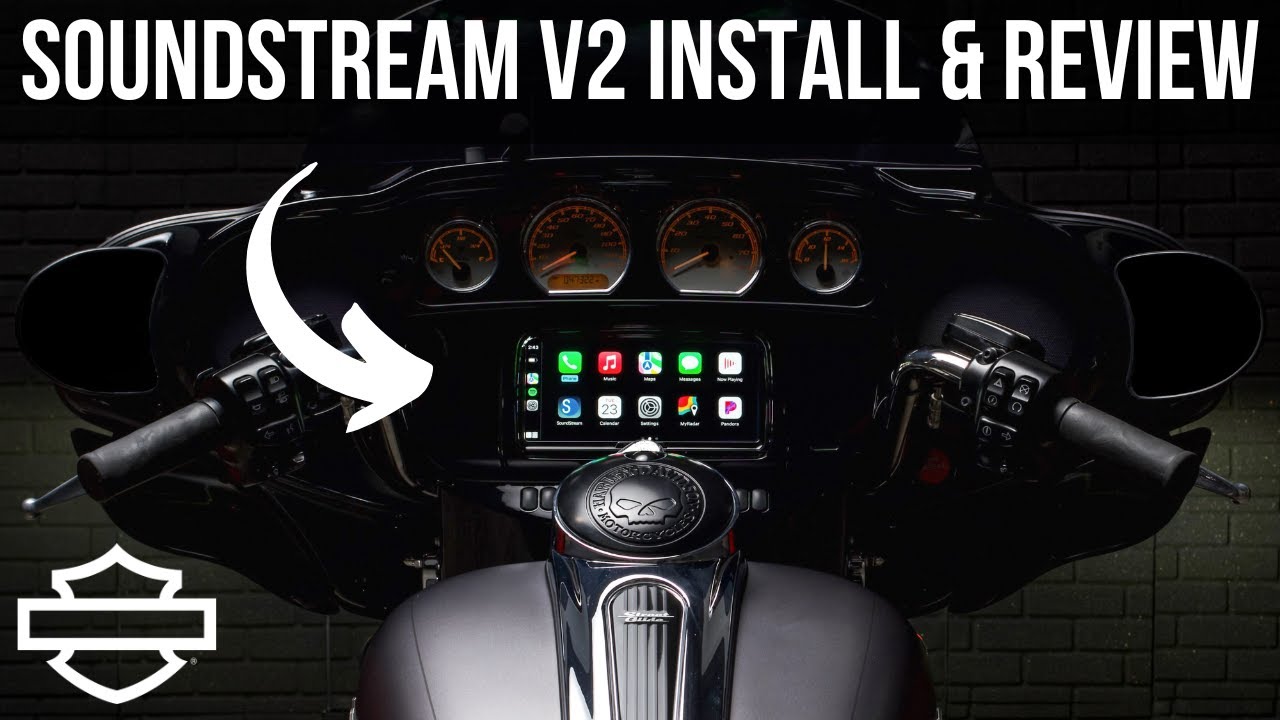 Soundstream V2 Head Unit Installation & Review | 2014+ Harley-Davidson Touring