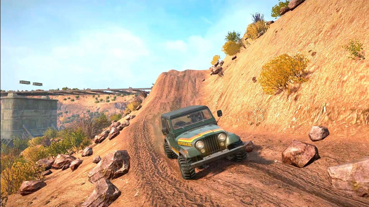 Snowrunner Gameplay - Mahindra Old Jeep Mud Road Se Nikali Rasta Bhul Gaye 