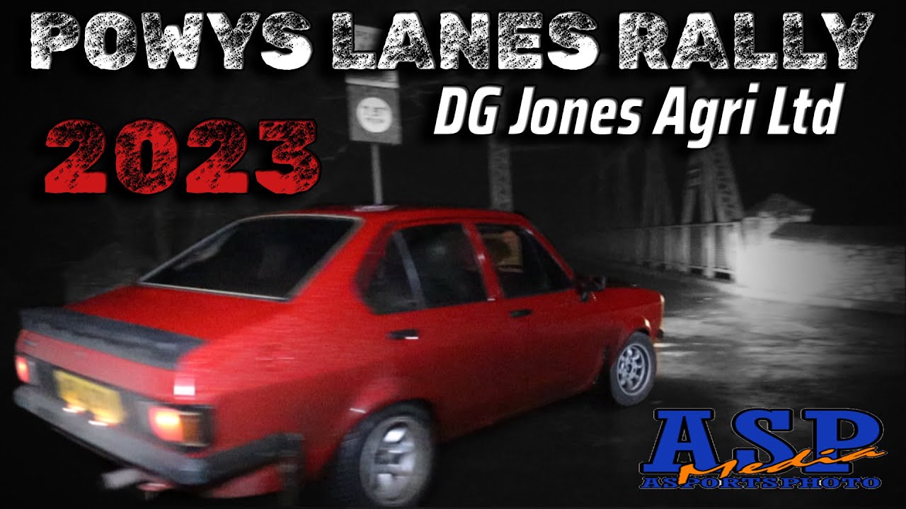DG Jones Agri Ltd Powys Lanes Rally 2023