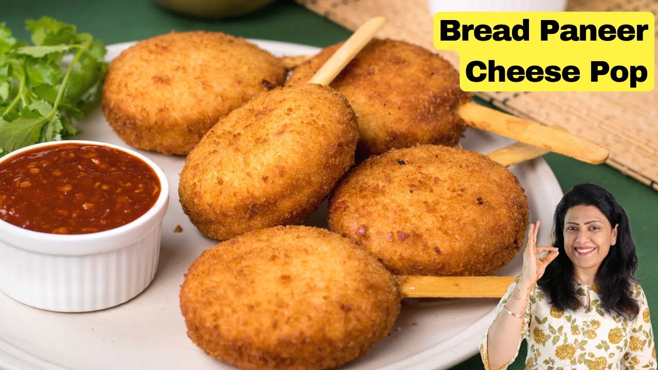 Stuffed Paneer Bread Rolls and Pops | Paneer Starters Recipes | Snacks Recipes | MintsRecipes