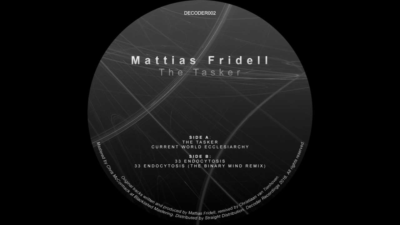 Mattias Fridell - 33 Endocytosis