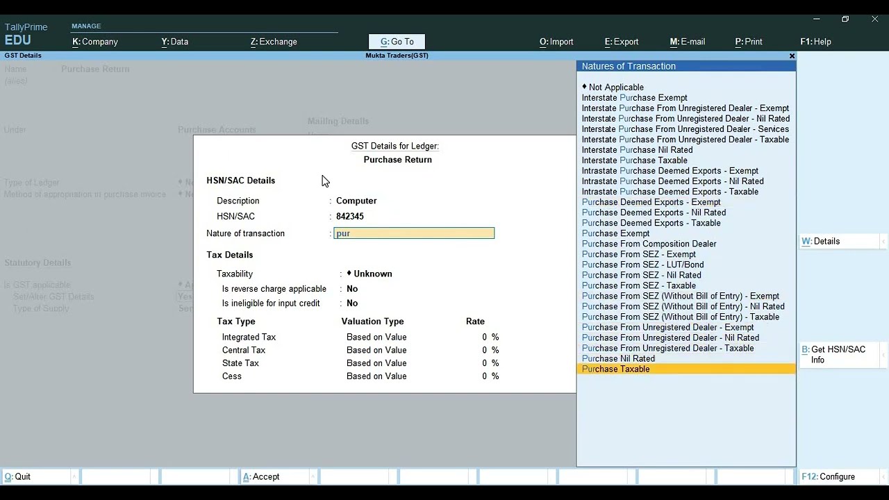 17.2 Interstate GST | Integrated GST In Tally Prime | GST In Tally