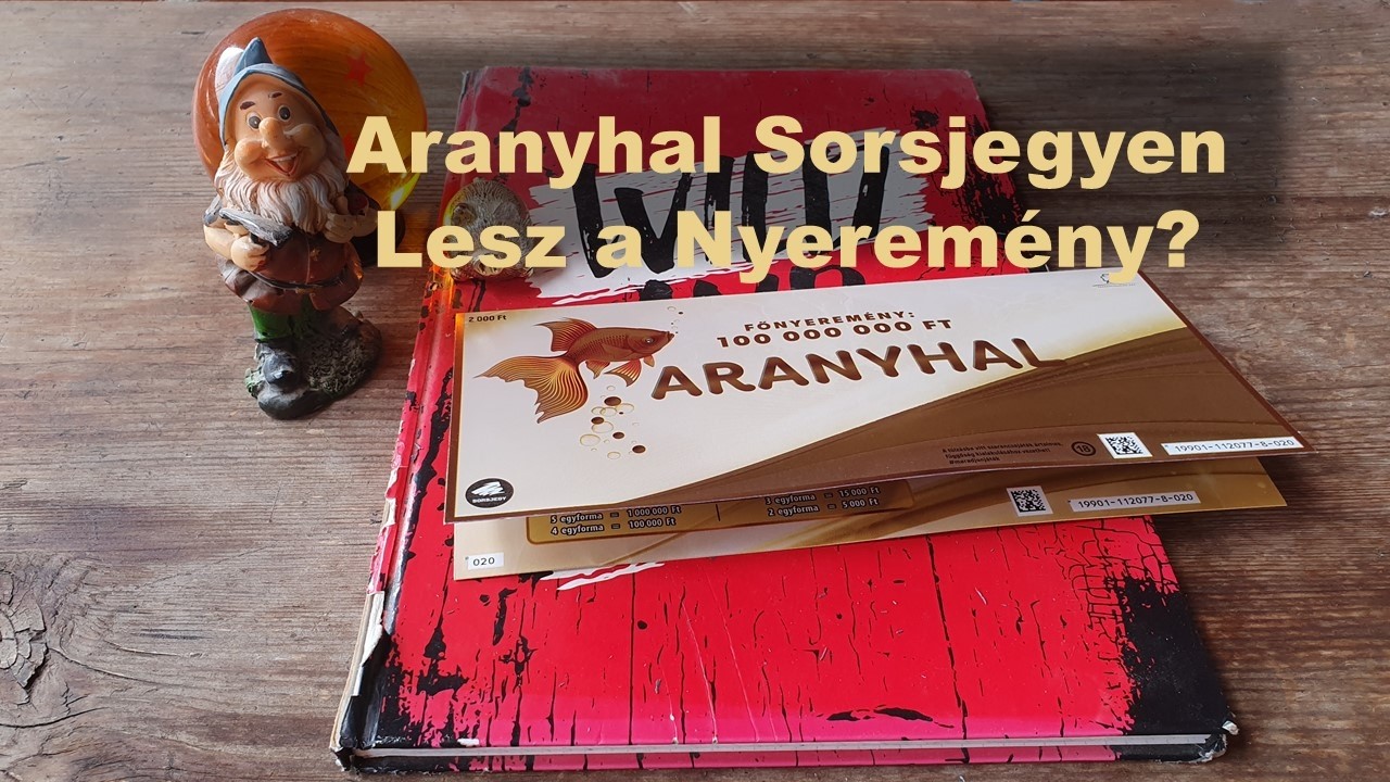 Horg&aacute;szunk Ki Egy Aranyhalat . Aranyhal Sorsjegyet Kaparok ,l&aacute;ssuk menyit k&iacute;v&aacute;nhatok