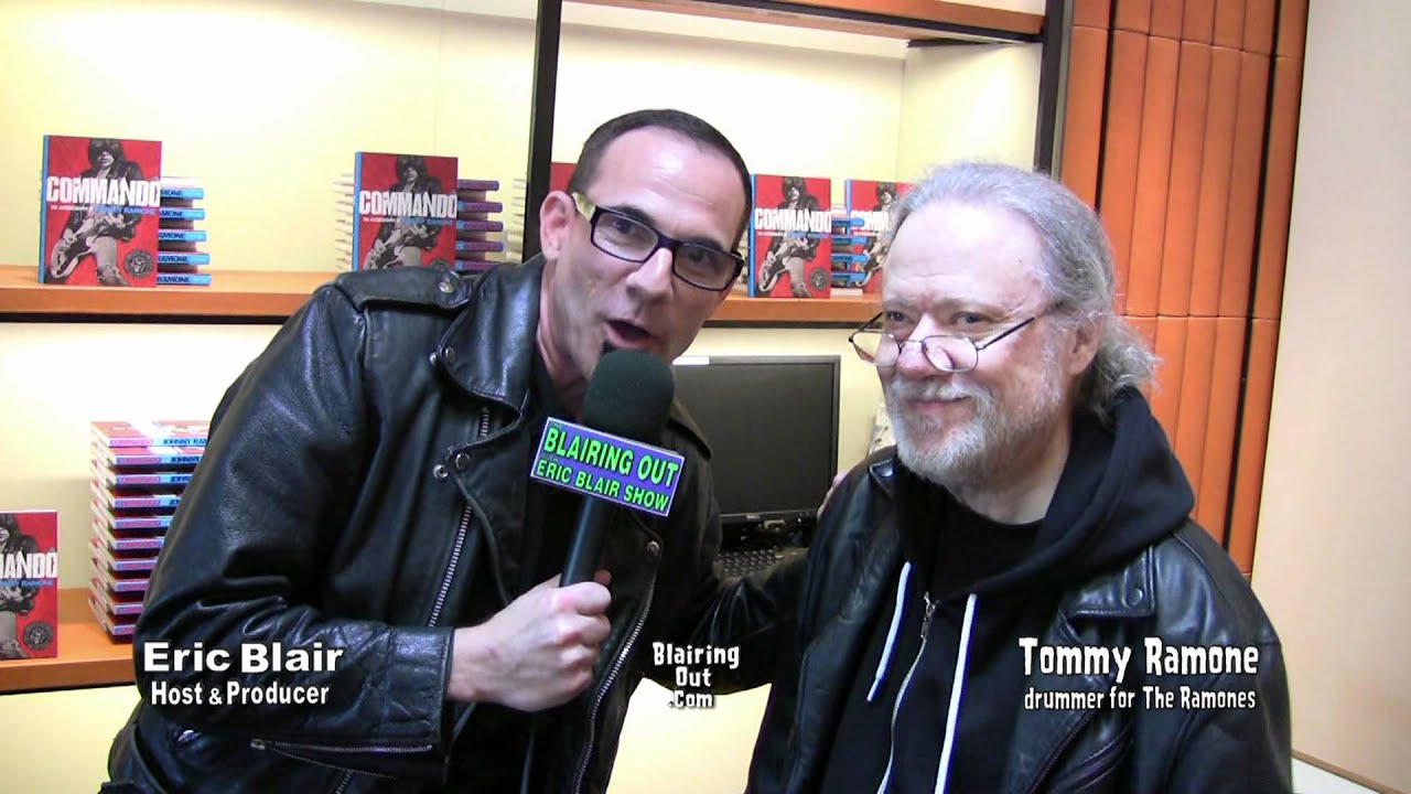 Ramones drummer Tommy Ramone  talks about Johnny's autobiography Commando w Eric Blair