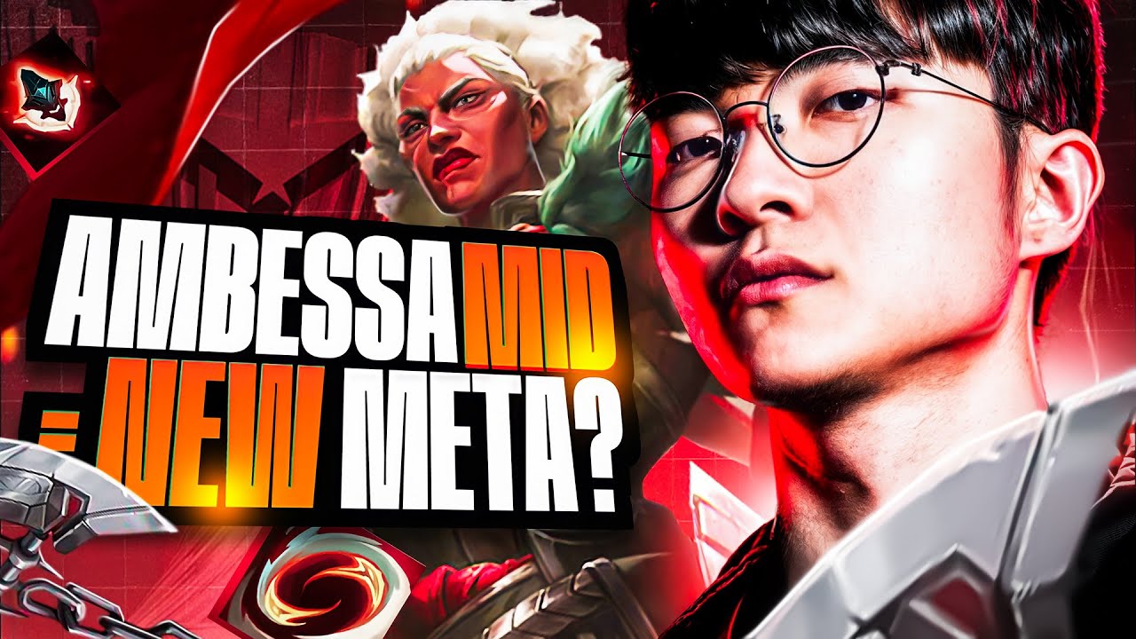 🔥FAKER TRAIN AMBESSA MID À FOND ! (NOUVELLE META BROKEN?)