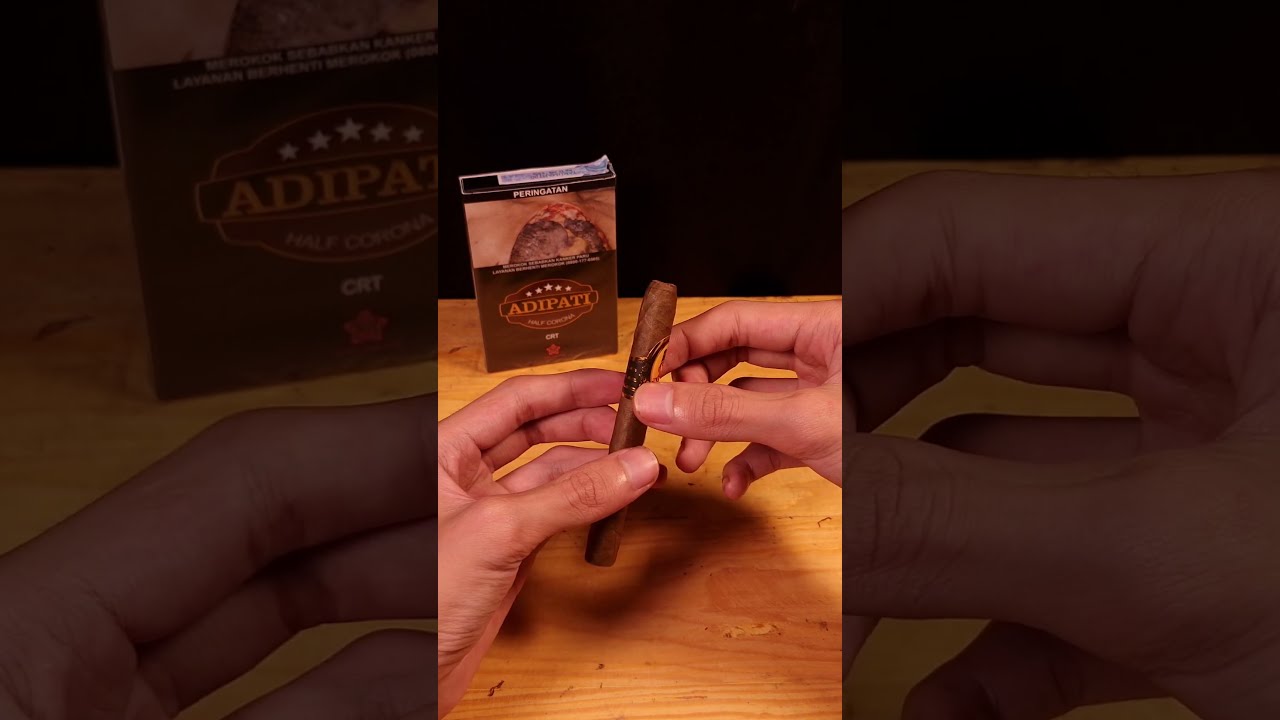 Adipati Half Corona by taru martani | indonesian cigar, cerutu indonesia