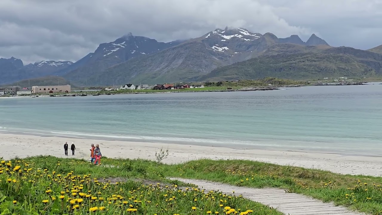 Ramberg Beach, Lofoten, Norway - 08.06.2025