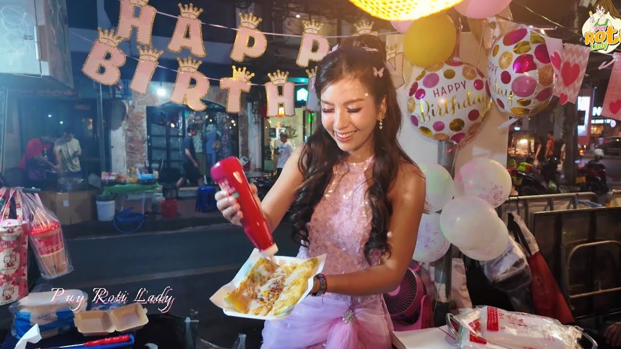 It was a very special birthday for me. - Thai Street Food