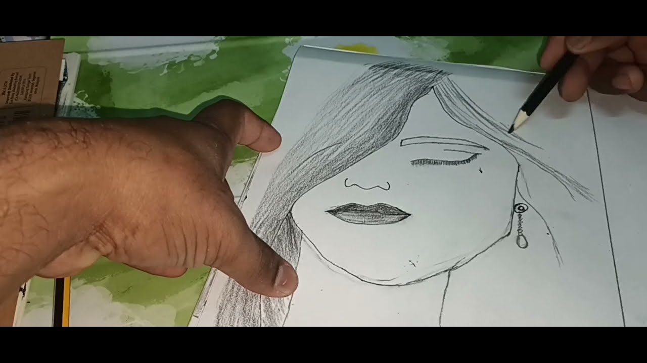 girl drawing very easy painting artist# 🖼🎨🎨🖼🖼🖌🖌✨️🧸🐻