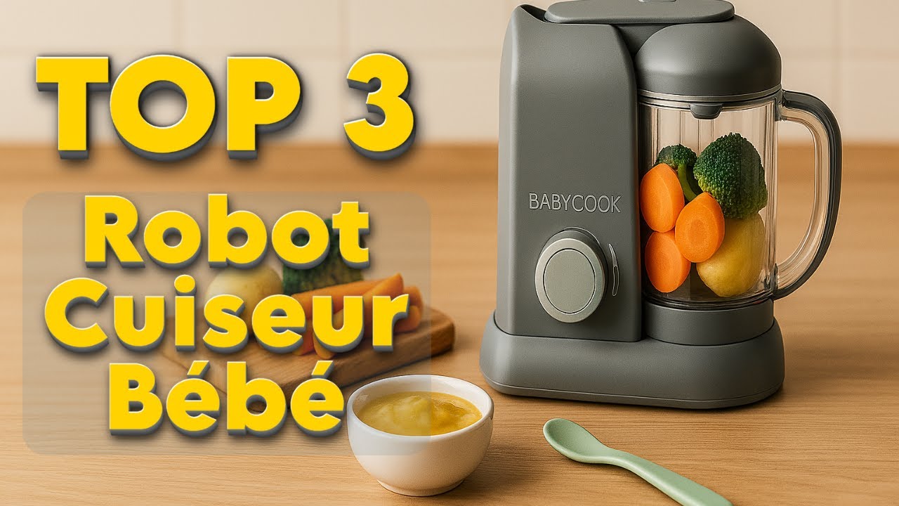TOP 3 : Meilleur Robot Cuiseur Bébé 2025