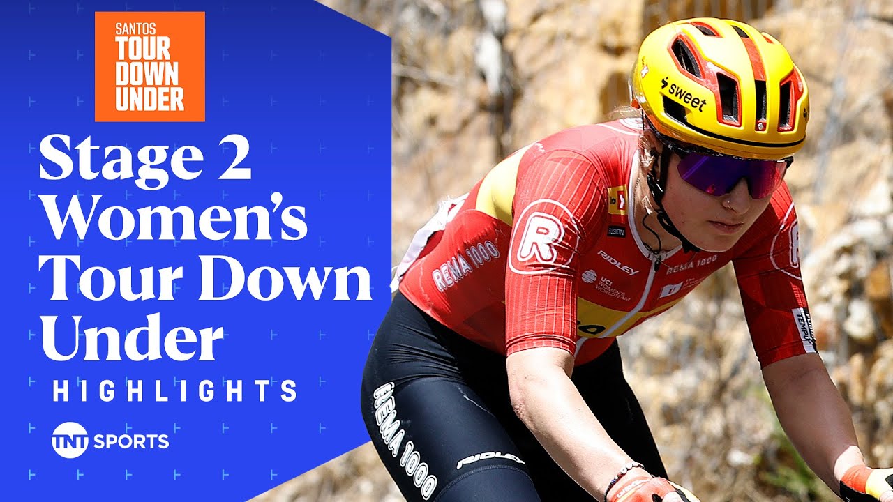 UNSTOPPABLE! 😮‍💨 | 2026 Women's Tour Down Under Stage 2 Highlights | TNT Sports Cycling