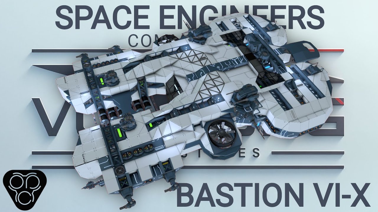 Space Engineers | Bastion VI-X: The Ultimate Mobile Base Powered by OPC